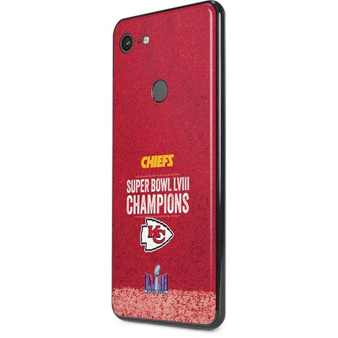 NFL Chiefs Super Bowl LVIII Champions Google Pixel 3 XL Skin